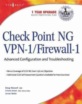 Paperback Check Point Ng VPN-1/Firewall-1 Book