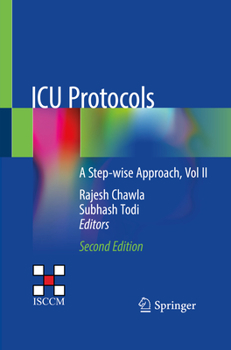 Paperback ICU Protocols: A Step-Wise Approach, Vol II Book