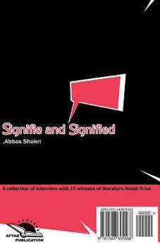 Paperback Signifie and Signified (Daal Va Madlool): Interview [Persian] Book