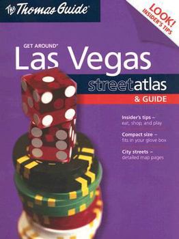 Paperback The Thomas Guide Get Around Las Vegas, Nevada Street Atlas & Guide Book