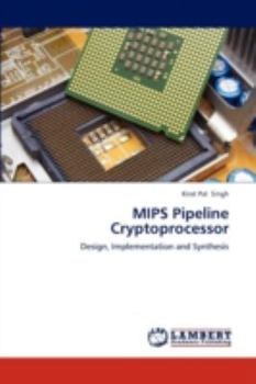 Paperback MIPS Pipeline Cryptoprocessor Book