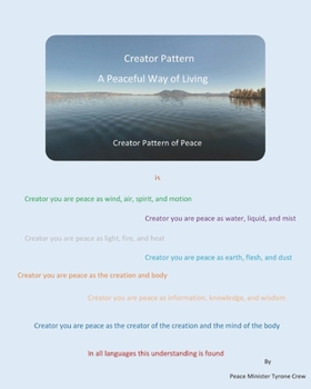 Paperback Creator Pattern A Peaceful Way of Living Book