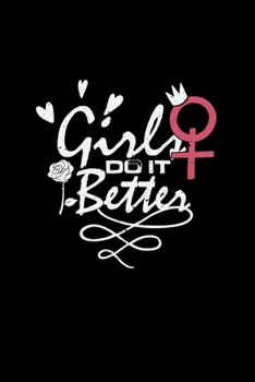 Girls do it better: 6x9 Feminism | dotgrid | dot grid paper | notebook | notes