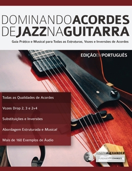 Paperback Dominando Acordes de Jazz na Guitarra [Portuguese] Book