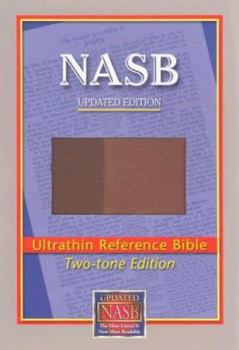 Leather Bound Ultrathin Reference Bible-NASB Book