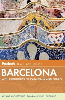 Paperback Fodor's Barcelona Book