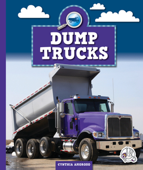 Library Binding Dump Trucks Book