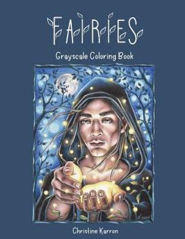 Paperback Fairies Grayscale Coloring Book