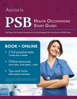 Paperback PSB Health Occupations Study Guide: Test Prep with Practice Questions for the Psychological Services Bureau HOAE Exam Book