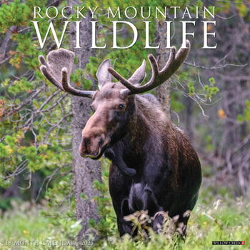 Unknown Binding Rocky Mountain Wildlife 2025 12 X 12 Wall Calendar Book