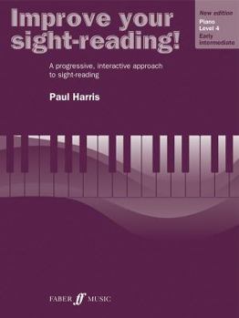 Paperback Improve Your Sight-Reading! Piano, Level 4: A Progressive, Interactive Approach to Sight-Reading Book