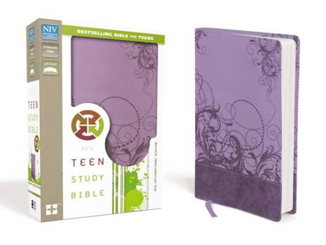 Imitation Leather Teen Study Bible-NIV Book