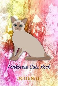 Paperback Tonkinese Cats Rock: Pocket Gift Notebook for Cat and Kitty Lovers Book