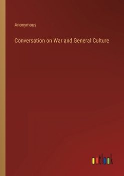 Paperback Conversation on War and General Culture Book