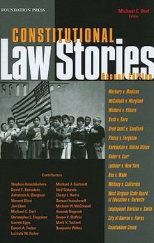 Paperback Constitutional Law Stories Book