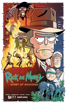 Paperback Rick and Morty: Heart of Rickness Book