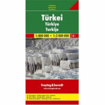 Map **TURQUIE+TURQUIE OUEST* (AUTO KARTE) [German] Book