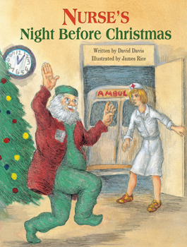 Hardcover Nurse's Night Before Christmas Book
