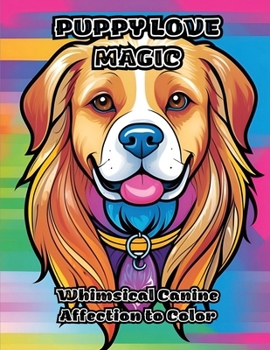 Paperback Puppy Love Magic: Whimsical Canine Affection to Color Book