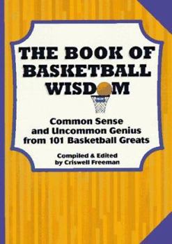 Paperback The Book of Basketball Wisdom Book