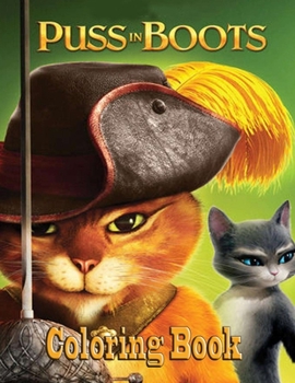 Paperback Puss in Boots Coloring Book