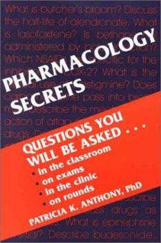 Paperback Pharmacology Secrets Book