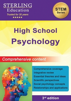 Paperback High School Psychology: Comprehensive Content for High Psychology Book