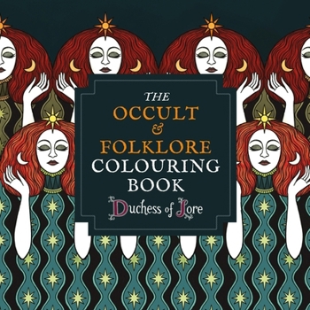 Paperback The Occult & Folklore Colouring Book /anglais Book