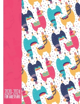 Fünfjahresplaner: Alpaca Edition I Ab 2020 I  Termine & Aufgaben I mit Adressbuch I Notizen I Großes Format I Kalender I Bucket List I Jahres- & ... I Bullet Planer Geschenk (German Edition)