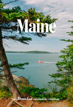 Calendar 2026 Maine Engagement Desk Calendar Book