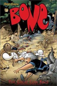 Paperback Bone Volume 2 the Great Cow Race Book