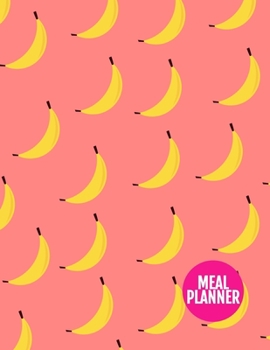 Meal Planner: Simple 52 Weeks Pages for Tracking and Planning your Meals, Grocery Shopping List, Food Planner Prep Book | Large 8.5 x 11 Inch | 110 Pages - Product # 222009