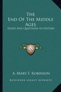 The End of the Middle Ages