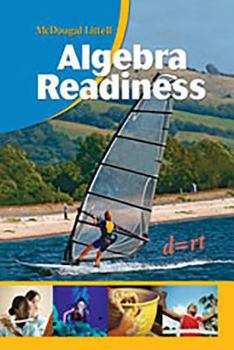 Paperback Algebra Readiness: Practice Workbook (Student) Grades 6-8 Book