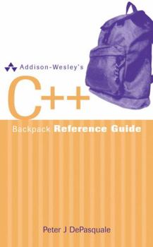 Paperback Addison-Wesley's C++ Backpack Reference Guide Book