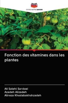 Paperback Fonction des vitamines dans les plantes [French] Book
