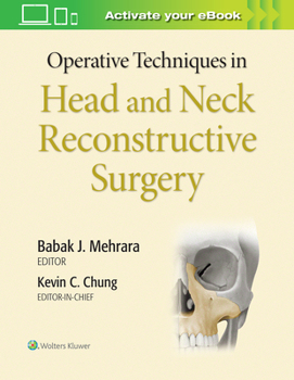 Hardcover Operative Techniques in Head and Neck Reconstructive Surgery Book