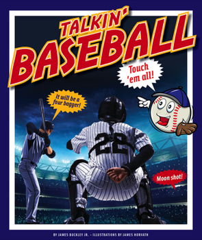 Library Binding Talkin' Baseball Book
