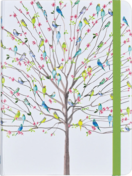 Hardcover Tree of Budgies Journal (Diary, Notebook) Book