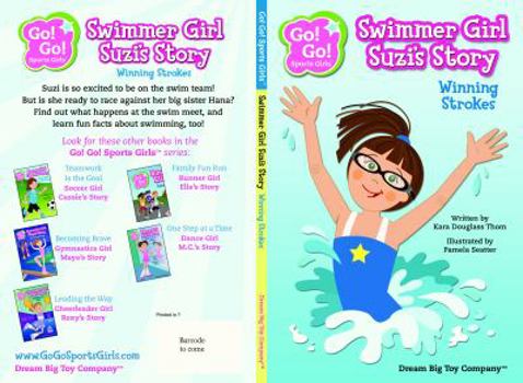 Paperback Swimmer Girl Suzi's Story: Winning Strokes Book