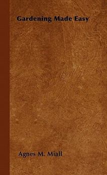 Paperback Gardening Made Easy Book