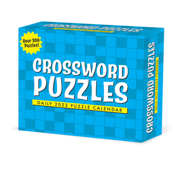 Calendar Crossword Puzzles 2022 Box Calendar, Daily Desktop Book