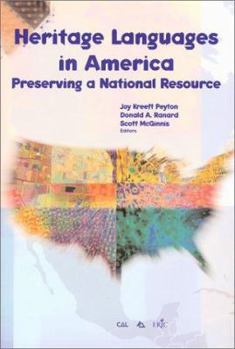 Paperback Heritage Languages in America: Preserving a National Resource Book