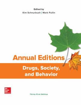 Paperback Annual Editions: Drugs, Society, and Behavior Book