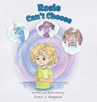 Hardcover Rosie Can't Choose [Large Print] Book
