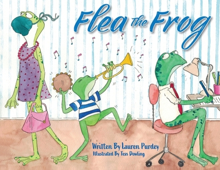 Paperback Flea The Frog Book
