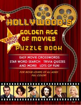 Spiral-bound Hollywood's Golden Age of Movies Puzzle Book
