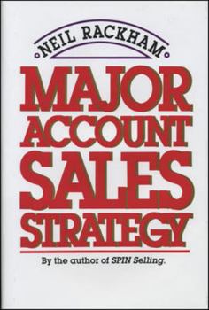 Hardcover Major Account Sales Strategy Book