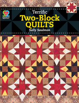 Paperback Terrific Two Block Quilts Book