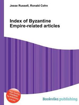 Paperback Index of Byzantine Empire-Related Articles Book
